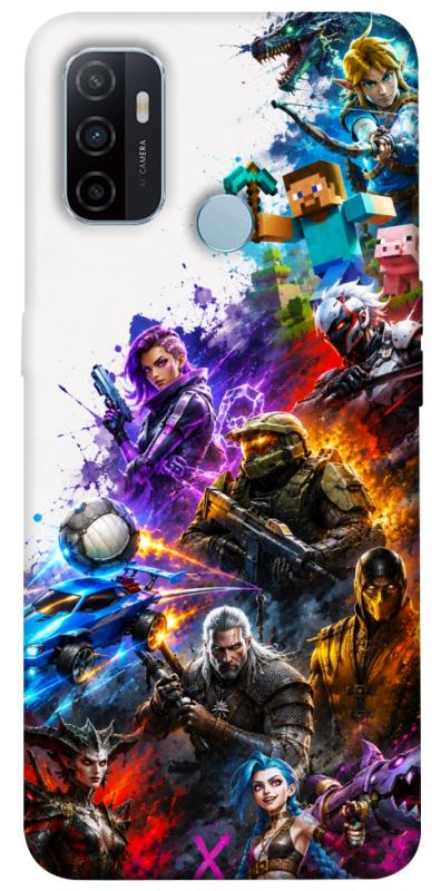 Чохол itsPrint Gameverse для Oppo A53 / A32 / A33, ігри, купити оптом з доставкою