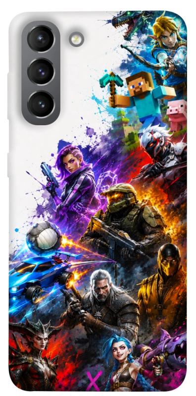 Чохол itsPrint Gameverse для Samsung Galaxy S21, ігри, купити оптом з доставкою