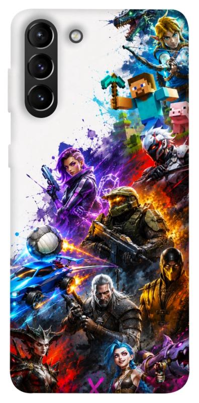 Чохол itsPrint Gameverse для Samsung Galaxy S21+, ігри, купити оптом з доставкою