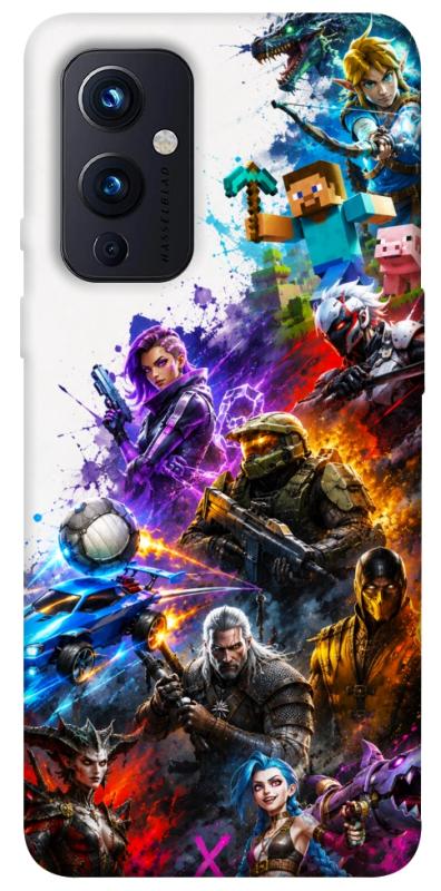 Чохол itsPrint Gameverse для OnePlus 9, ігри, купити оптом з доставкою