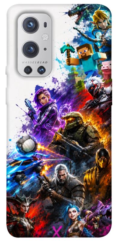 Чохол itsPrint Gameverse для OnePlus 9 Pro, ігри, купити оптом з доставкою