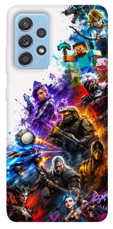 Чохол itsPrint Gameverse для Samsung Galaxy A52 4G / A52 5G, ігри, купити оптом з доставкою