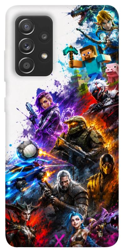 Чохол itsPrint Gameverse для Samsung Galaxy A72 4G / A72 5G, ігри, купити оптом з доставкою