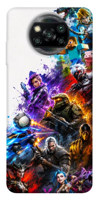 Чохол itsPrint Gameverse для Xiaomi Poco X3 NFC / Poco X3 Pro, ігри, купити оптом з доставкою