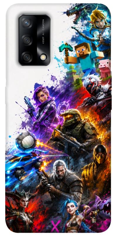 Чохол itsPrint Gameverse для Oppo A74 4G, ігри, купити оптом з доставкою