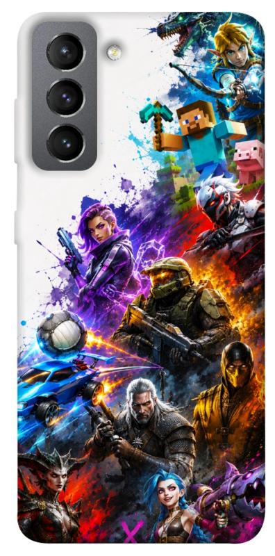 Чохол itsPrint Gameverse для Samsung Galaxy S21 FE, ігри, купити оптом з доставкою