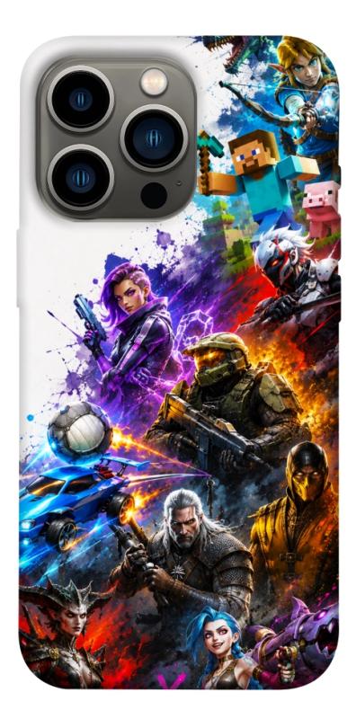 Чохол itsPrint Gameverse для Apple iPhone 13 Pro (6.1"), ігри, купити оптом з доставкою