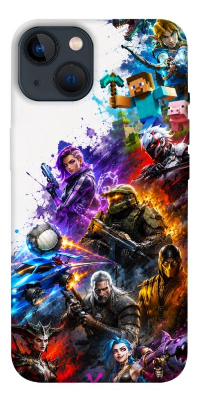 Чохол itsPrint Gameverse для Apple iPhone 13 (6.1"), ігри, купити оптом з доставкою