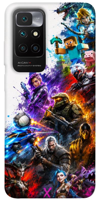 Чохол itsPrint Gameverse для Xiaomi Redmi 10, ігри, купити оптом з доставкою