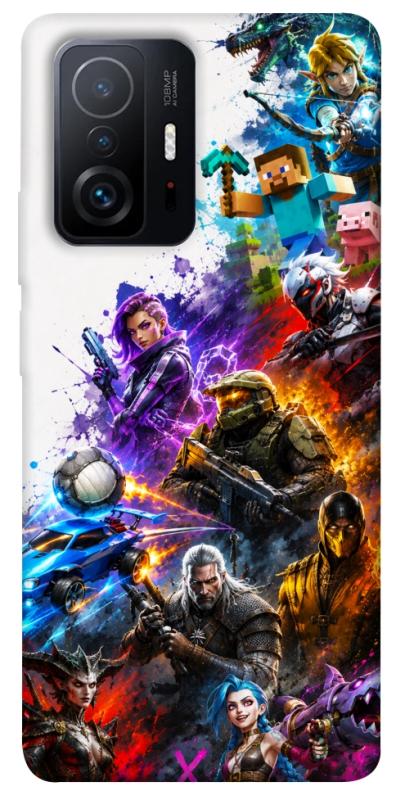 Чехол itsPrint Gameverse для Xiaomi 11T / 11T Pro, игры, купить оптом с доставкой