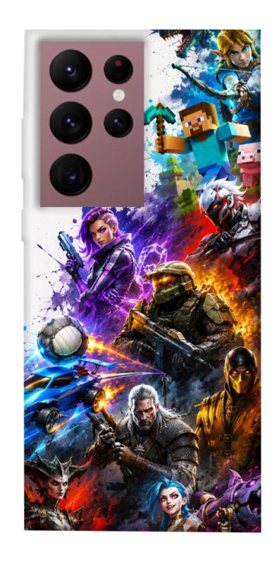 Чохол itsPrint Gameverse для Samsung Galaxy S22 Ultra, ігри, купити оптом з доставкою