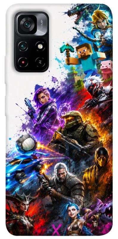 Чохол itsPrint Gameverse для Xiaomi Poco M4 Pro 5G, ігри, купити оптом з доставкою