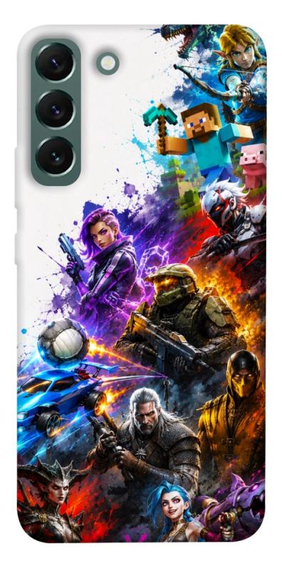 Чохол itsPrint Gameverse для Samsung Galaxy S22+, ігри, купити оптом з доставкою
