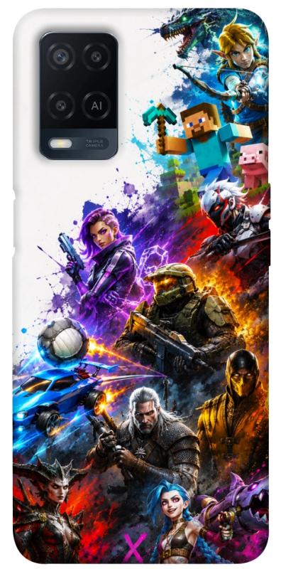 Чохол itsPrint Gameverse для Oppo A16s / A16, ігри, купити оптом з доставкою