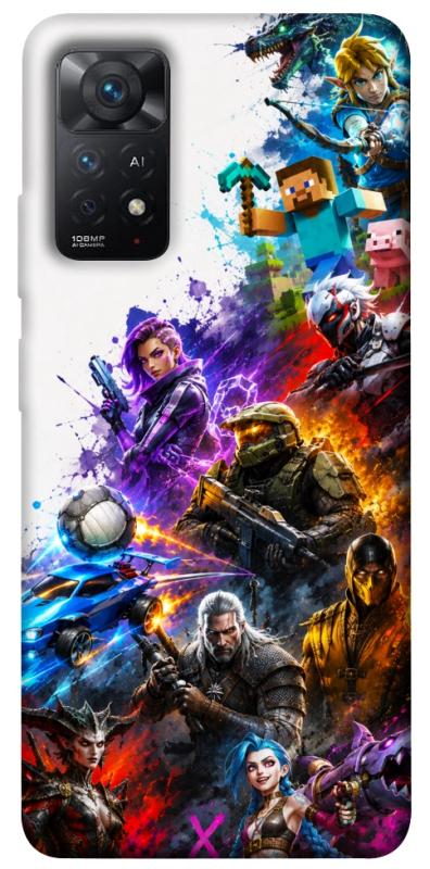 Чохол itsPrint Gameverse для Xiaomi Redmi Note 11 Pro 4G/5G, ігри, купити оптом з доставкою