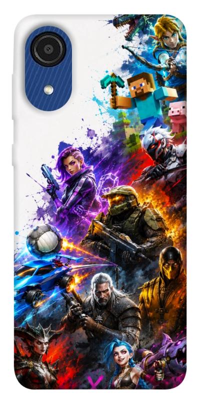 Чехол itsPrint Gameverse для Samsung Galaxy A03 Core, игры, купить оптом с доставкой
