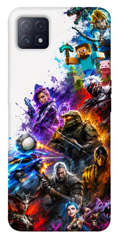 Чохол itsPrint Gameverse для Oppo A72 5G / A73 5G, ігри, купити оптом з доставкою