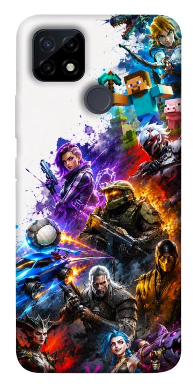 Чохол itsPrint Gameverse для Realme C12, ігри, купити оптом з доставкою