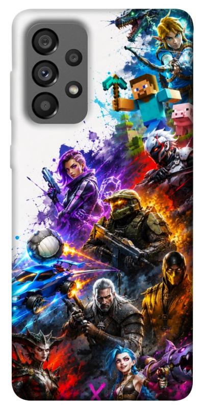 Чохол itsPrint Gameverse для Samsung Galaxy A73 5G, ігри, купити оптом з доставкою