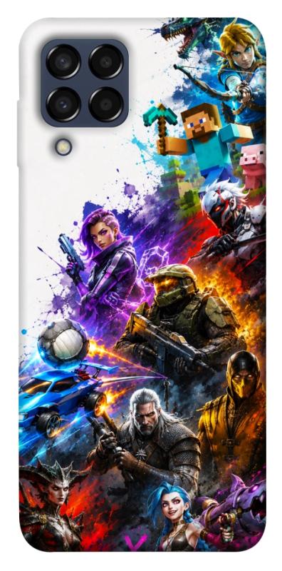 Чохол itsPrint Gameverse для Samsung Galaxy M33 5G, ігри, купити оптом з доставкою