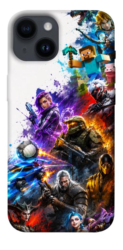 Чохол itsPrint Gameverse для Apple iPhone 14 (6.1"), ігри, купити оптом з доставкою