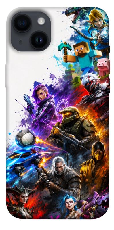Чохол itsPrint Gameverse для Apple iPhone 14 Plus (6.7"), ігри, купити оптом з доставкою