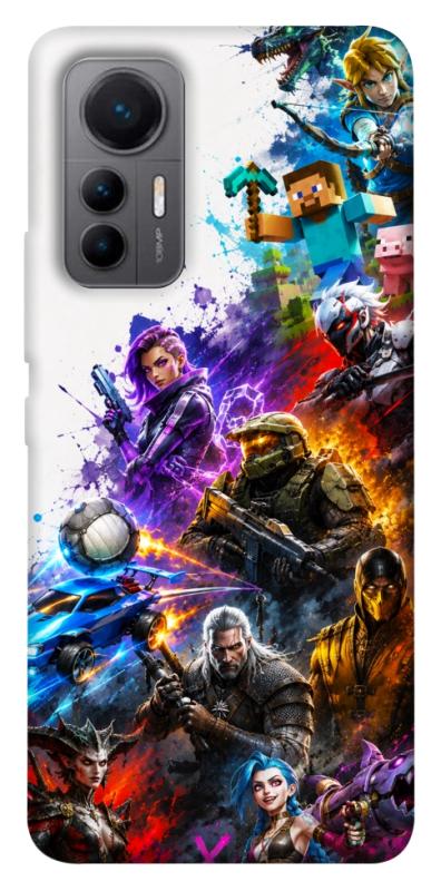 Чохол itsPrint Gameverse для Xiaomi 12 Lite, ігри, купити оптом з доставкою