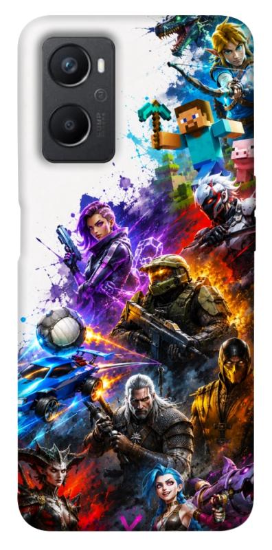 Чехол itsPrint Gameverse для Oppo A96, игры, купить оптом с доставкой