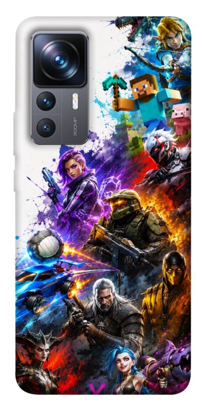 Чехол itsPrint Gameverse для Xiaomi 12T / 12T Pro, игры, купить оптом с доставкой
