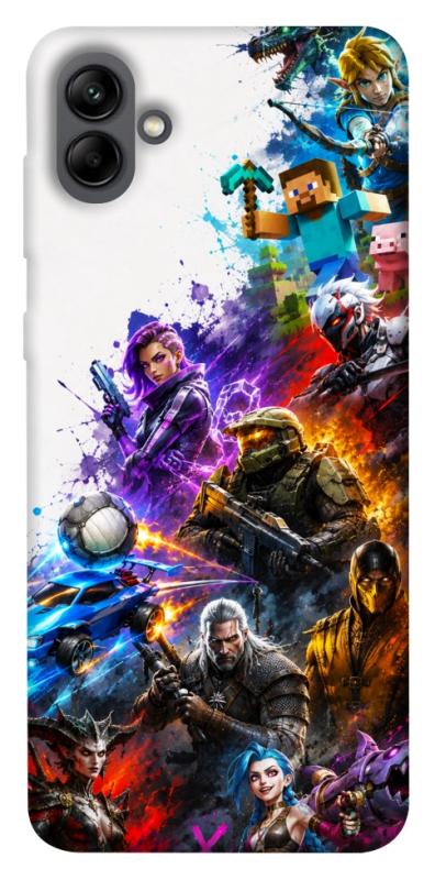 Чехол itsPrint Gameverse для Samsung Galaxy A04, игры, купить оптом с доставкой