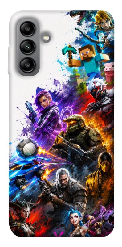 Чехол itsPrint Gameverse для Samsung Galaxy A04s, игры, купить оптом с доставкой