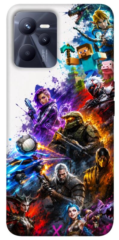 Чехол itsPrint Gameverse для Realme C35, игры, купить оптом с доставкой