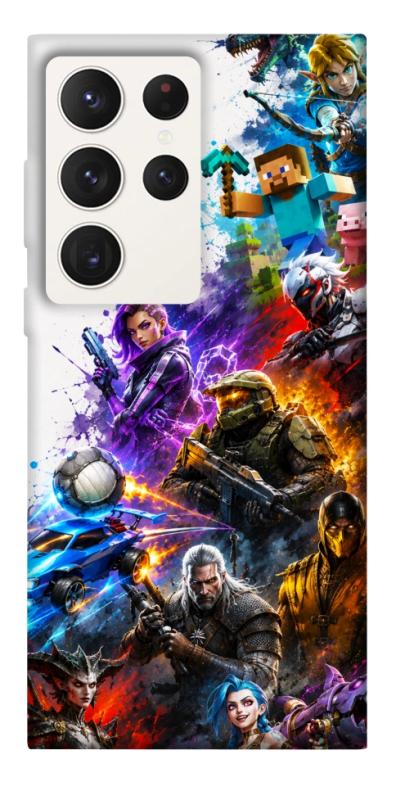 Чохол itsPrint Gameverse для Samsung Galaxy S23 Ultra, ігри, купити оптом з доставкою