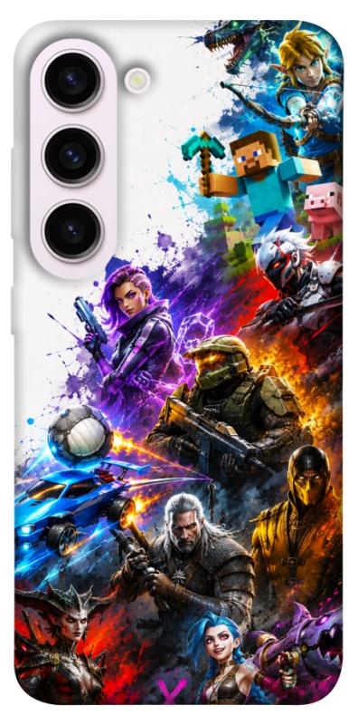 Чохол itsPrint Gameverse для Samsung Galaxy S23+, ігри, купити оптом з доставкою