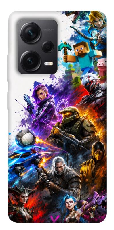 Чохол itsPrint Gameverse для Xiaomi Redmi Note 12 Pro+ 5G, ігри, купити оптом з доставкою