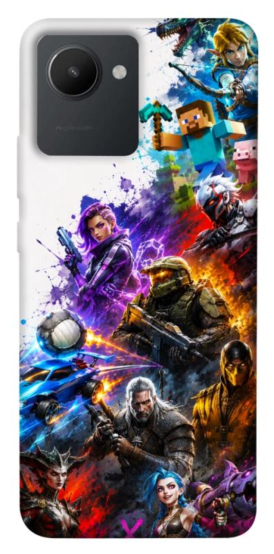 Чохол itsPrint Gameverse для Realme C30s, ігри, купити оптом з доставкою