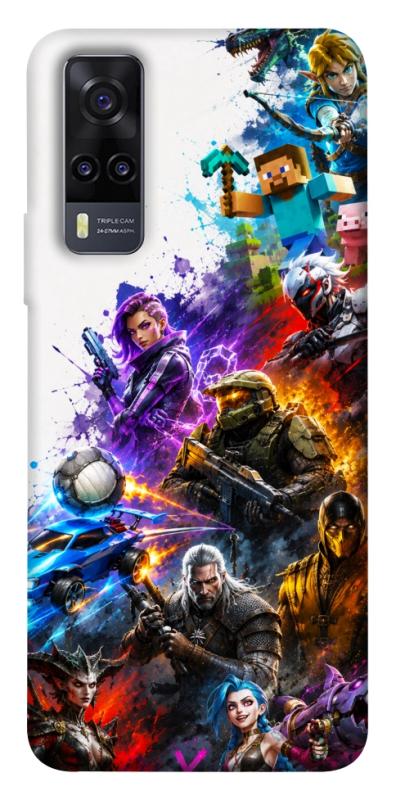 Чохол itsPrint Gameverse для Vivo Y31, ігри, купити оптом з доставкою