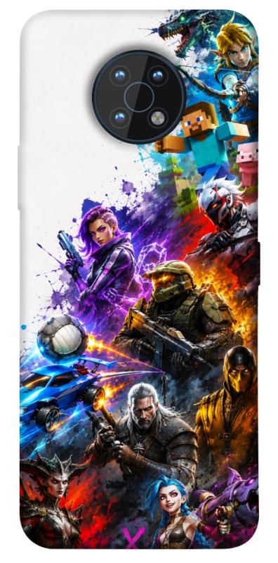 Чохол itsPrint Gameverse для Nokia G50, ігри, купити оптом з доставкою