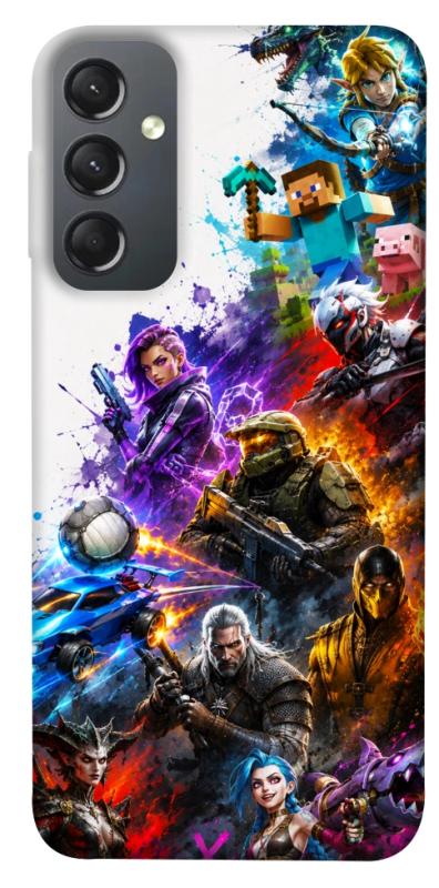 Чохол itsPrint Gameverse для Samsung Galaxy A24 4G, ігри, купити оптом з доставкою