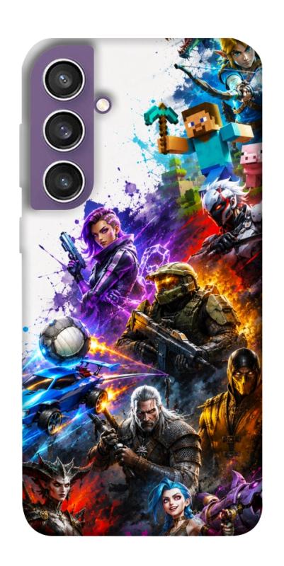 Чехол itsPrint Gameverse для Samsung Galaxy S23 FE, игры, купить оптом с доставкой