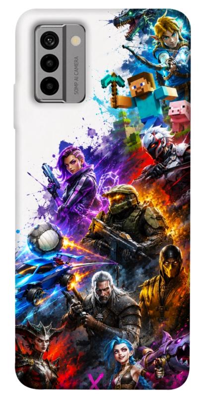 Чохол itsPrint Gameverse для Nokia G22, ігри, купити оптом з доставкою