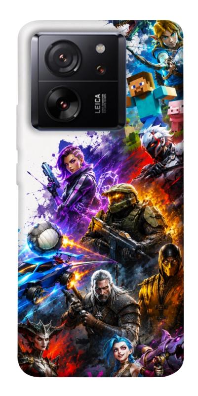 Чохол itsPrint Gameverse для Xiaomi 13T, ігри, купити оптом з доставкою