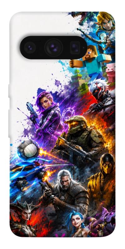 Чехол itsPrint Gameverse для Google Pixel 8 Pro, игры, купить оптом с доставкой