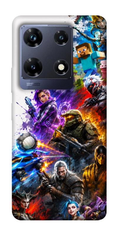 Чехол itsPrint Gameverse для Infinix Note 30 Pro, игры, купить оптом с доставкой
