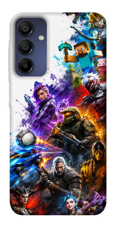 Чехол itsPrint Gameverse для Samsung Galaxy A15 4G/5G, игры, купить оптом с доставкой