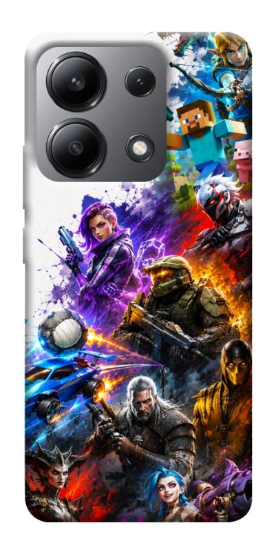 Чехол itsPrint Gameverse для Xiaomi Redmi Note 13 4G, игры, купить оптом с доставкой