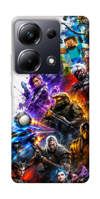 Чохол itsPrint Gameverse для Xiaomi Redmi Note 13 Pro 4G, ігри, купити оптом з доставкою