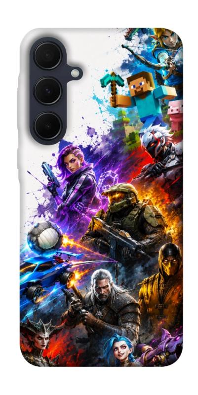 Чехол itsPrint Gameverse для Samsung Galaxy A35, игры, купить оптом с доставкой