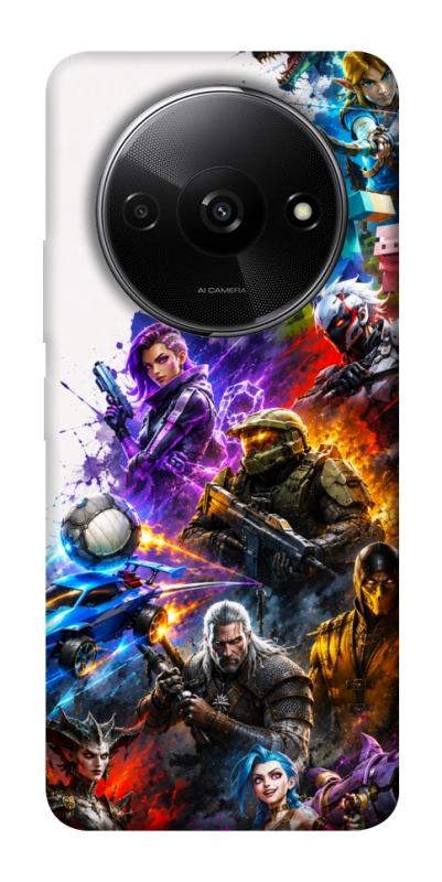 Чехол itsPrint Gameverse для Xiaomi Redmi A3, игры, купить оптом с доставкой