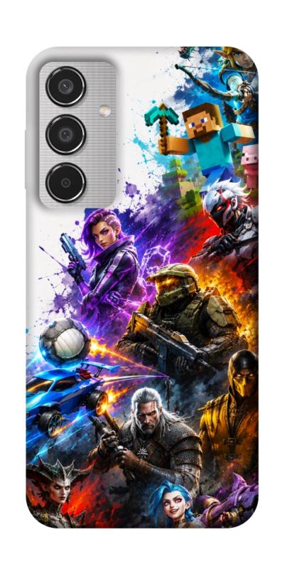 Чехол itsPrint Gameverse для Samsung Galaxy M35 5G, игры, купить оптом с доставкой